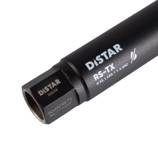 Коронка алмазная 52мм DISTAR DDS-W RS-TX 052*450*1 1/4UNC (армированный бетон/без охлаждения/с микроударом) 10170085487 фото