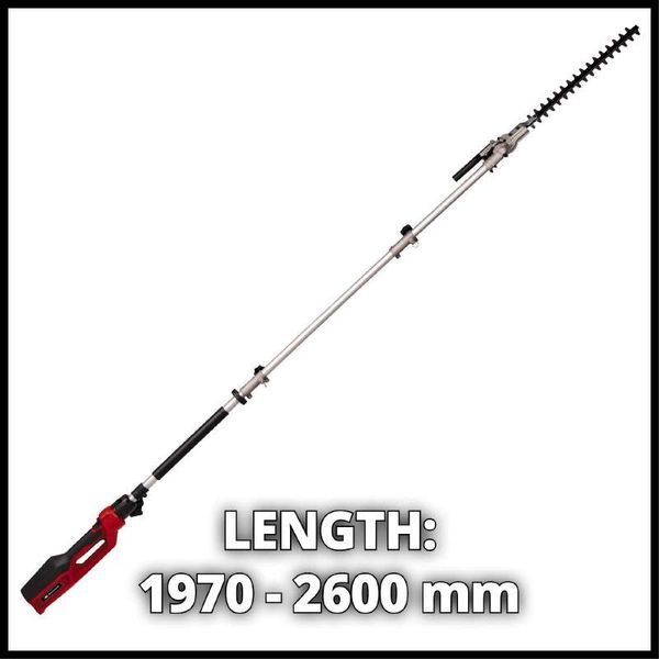Качественный высоторез электрический Einhell GC-HC 90/2046 T : 900 Вт, длина шины/ножа 20см / 46см 4501290 4501290 фото