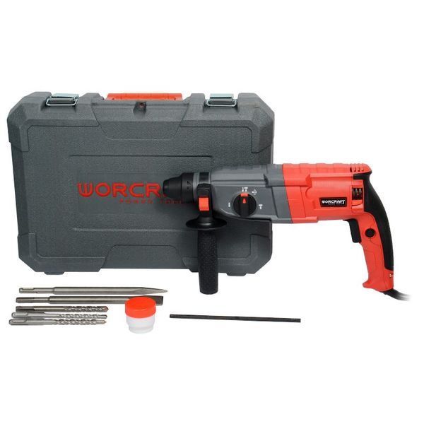 Перфоратор WORCRAFT RH09-26B (3,2 Дж, 850 Вт, SDS-Plus) 13073 фото