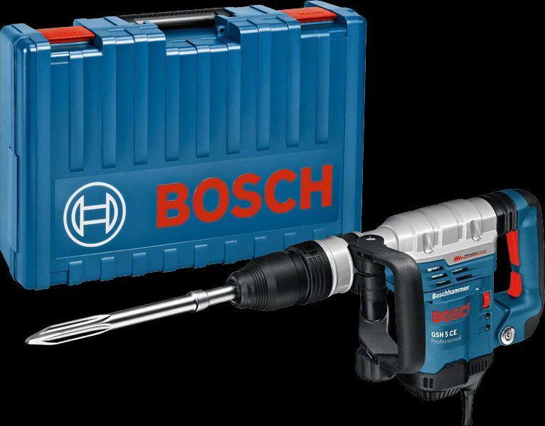 Професійний електричний відбійний молоток (бетонолом) Bosch GSH 5 СE: 8.3 Дж потужний відбійник 0611321000 0611321000 фото