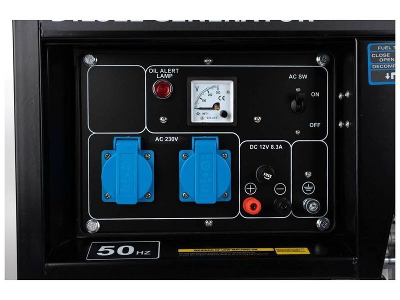 Дизельний генератор 2,9 кВт TAGRED TA3200D (220В) TA3200D фото