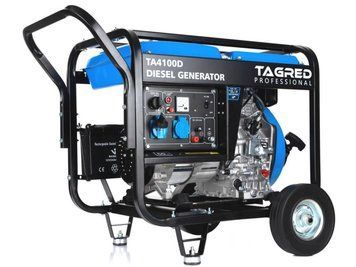 Дизельный генератор 3,6 кВт TAGRED TA4100D (220В) TA4100D фото