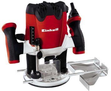 Мощный электрический ручной столярный фрезер по дереву Einhell TE-RO 1255E: 1200 Вт, 6-8 цанга 4350490 фото