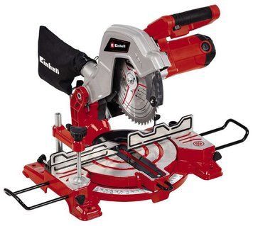 Потужна торцювальна пила Einhell TC-MS 216 : 1400 Вт, диск 216 мм, 48 зубів, 5000 об/хв (4300370) 4300370 фото