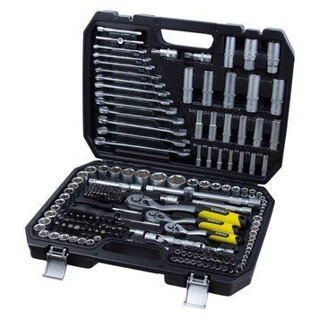 Набір насадок торцевих і біти 1/4", 3/8", 1/2" 216шт CrV Sigma (6003841) 1396 фото