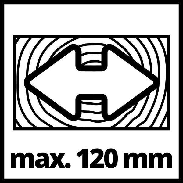 Мощная торцовочная пила Einhell TC-MS 216 : 1400 Вт, диск 216 мм, 48 зубов, 5000 об/мин (4300370) 4300370 фото