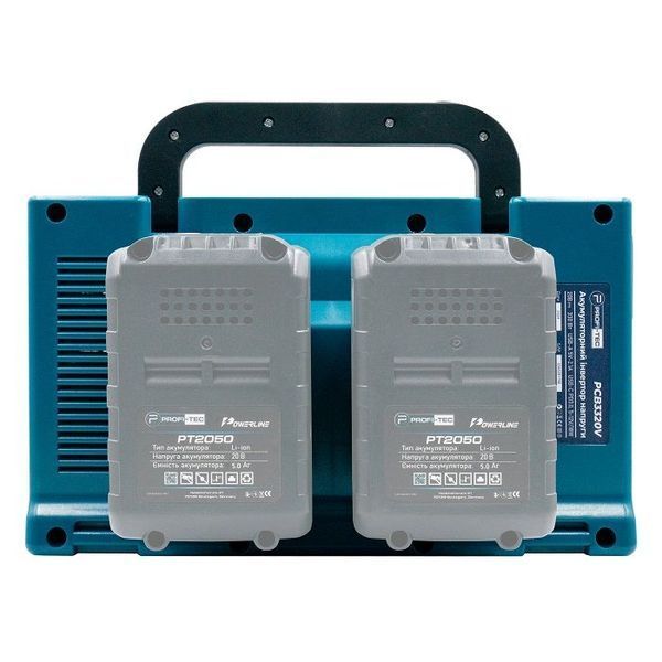 Акумуляторний інвертор напруги PROFI-TEC PCB3320V POWERLine : без АКБ, струм 12 В/5 А (макс. 10 А) 005942 фото
