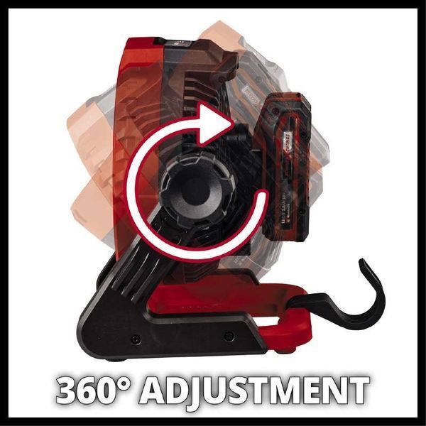 Мощный аккумуляторный вентилятор Einhell GE-CF 18/2200 Li-Solo: 18V (без аккума и зарядки) 3408035 фото