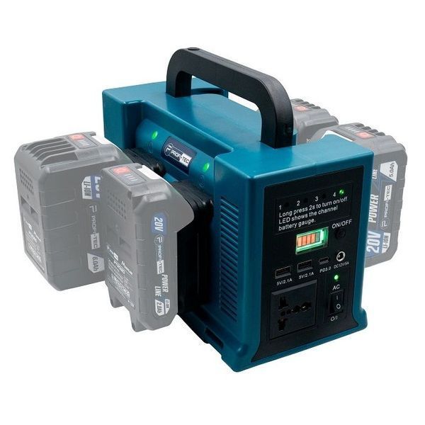 Акумуляторний інвертор напруги PROFI-TEC PCB3320V POWERLine : без АКБ, струм 12 В/5 А (макс. 10 А) 005942 фото