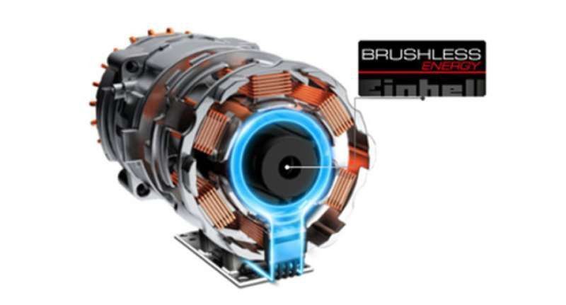 Угловая бесщеточная шлифмашина Einhell AXXIO 18/125 Q - Solo (4431151) 4431151 фото