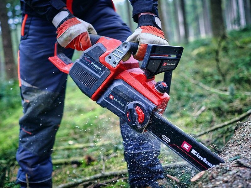 Потужна пила ланцюгова безщіткова акумуляторна Einhell GP-LC 36/40 Li BL-Solo : без АКБ, шина 40 см (4600050) 4600050 фото