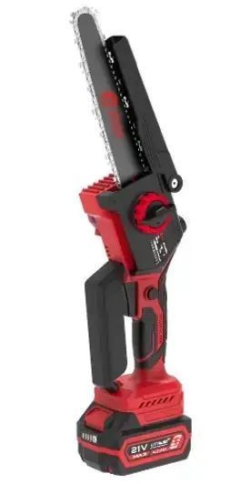 Пила цепная аккумуляторная EDON ACS-21/8-6S BL (1акум.21В 4Ач/зарядная/2 цепи/2 шины/15+20см) ACS-21/8-6BL фото