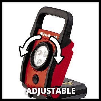 Ліхтарик акумуляторний Einhell TE-CL 18 Li - Solo : 18V (акум 2.5 ампера і зарядка) 4514110 4514110, 4512097 фото