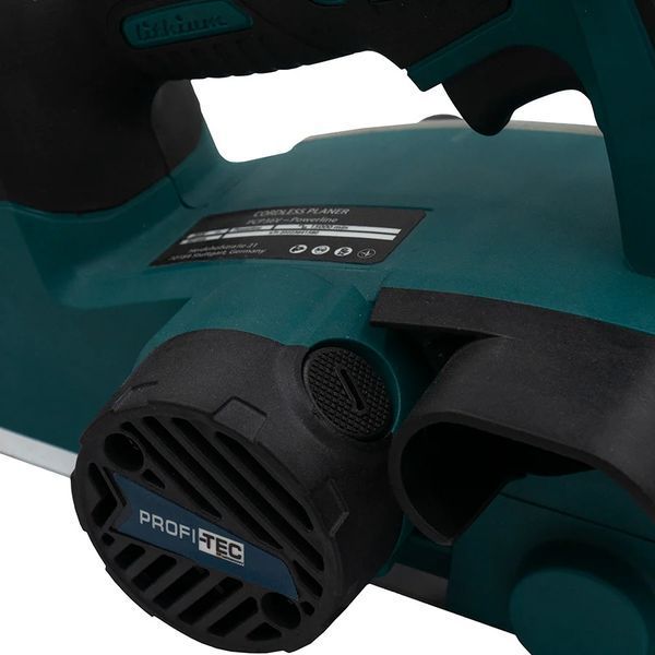 Акумуляторний рубанок PROFI-TEC PCP8220BL POWERLine (каркас, 82х2 мм) 006287 фото