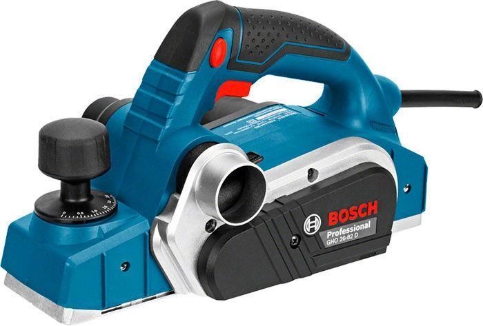 Професійний рубанок Bosch Professional GHO 26-82 D із паралельним упором, пилозбірником, 710 Вт 06015A4301 фото