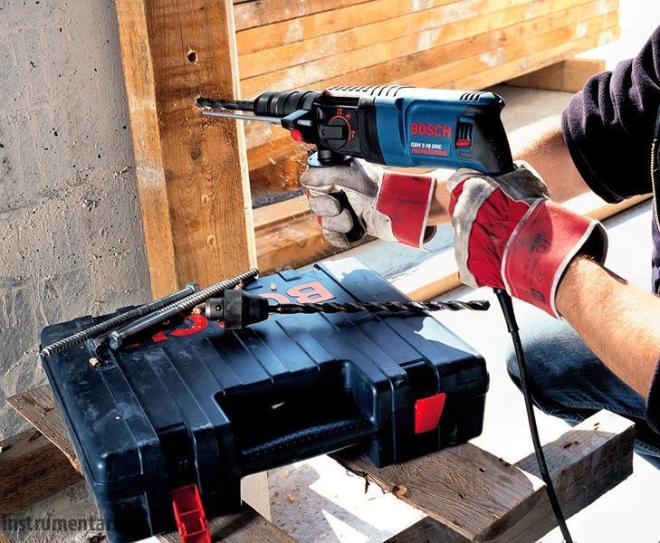Мощный прямой перфоратор Bosch GBH 2-26 DRE: 2.7 Дж, 800 Вт, (0611253708) 0611253708 фото