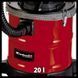 Профессиональный промышленный пылесос для сбора золы Einhell TC-AV 1820 SA : 1250 Вт, 20л 2351665 фото 3