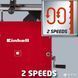 Потужна стрічкова пила Einhell TC-SB 305 U : 750 Вт, частота х.х.1400 об/хв, глибина різу при 90&deg;/45&deg;: 170 / 75 мм 4308055 фото 4