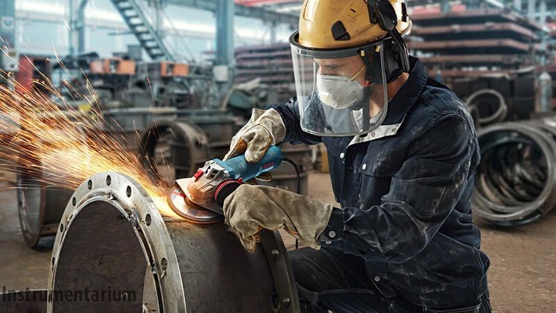 Профессиональная болгарка Bosch GWS 12-125 S: 1200Вт, диск 125мм, с регулировкой оборотов 06013A6020 фото