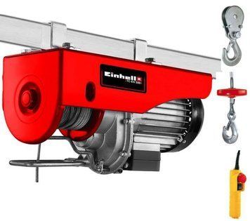 Тельфер Einhell TC-EH 500 (2255140): 1000 Вт, 250/500 кг, без шківа/зі шківом 11,5 м/5,7 м 2255140 фото