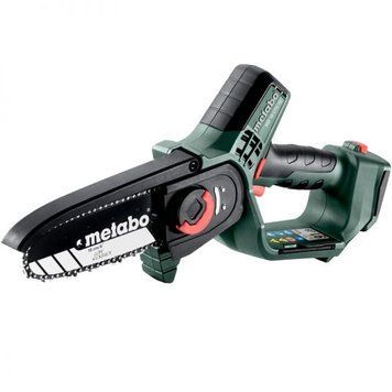 Потужна ручна акумуляторна ланцюгова пила Metabo MS 18 LTX 15 каркас : без АКБ, шина 15 см 600856850 фото