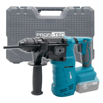 Акумуляторний перфоратор PROFI-TEC PPBH2520 POWERLine (2,5 Дж, SDS-Plus, безщітковий) 007133 фото