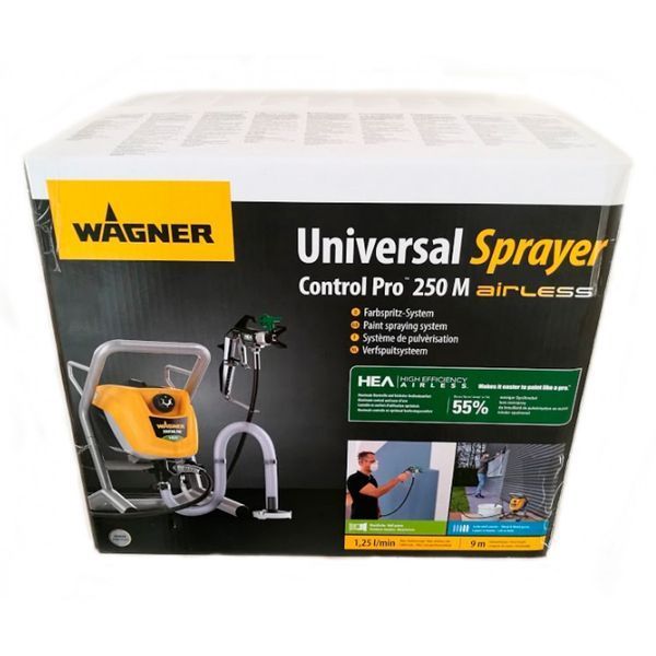 Агрегат окрасочный безвоздушный Wagner Control Pro 250 M EUR : 550Вт 1.25 л/мин 110бар 2371053 Control Pro 250 M EUR фото