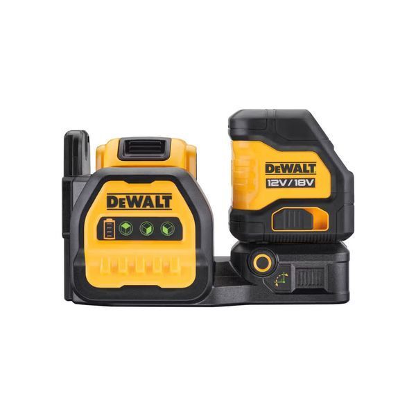 Профессиональный уровень лазерный линейный DeWALT DCE088D1G18 : с АКБ, 30м, 2 лучи зеленые DCE088D1G18 фото