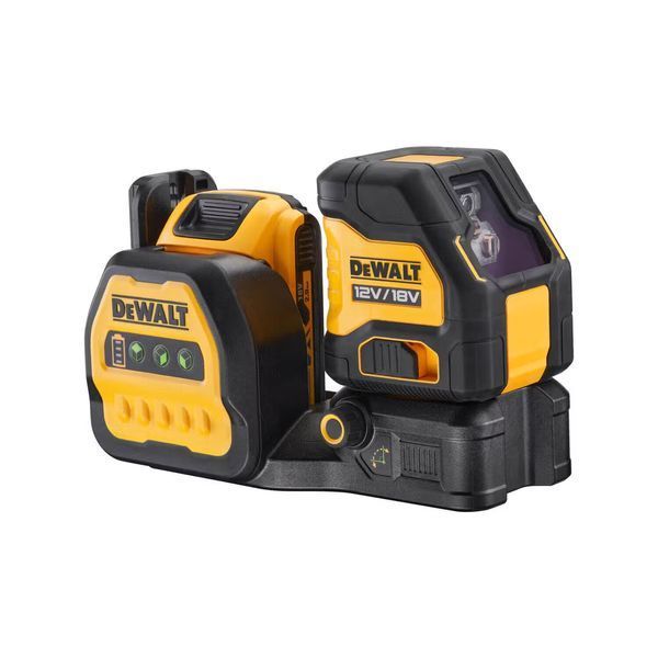 Профессиональный уровень лазерный линейный DeWALT DCE088D1G18 : с АКБ, 30м, 2 лучи зеленые DCE088D1G18 фото