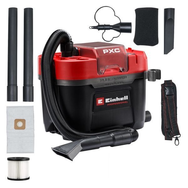Аккумуляторный пылесос Einhell Professional TP-VC 18/10 Li BL L-Solo (18В/каркас) 2347155 фото