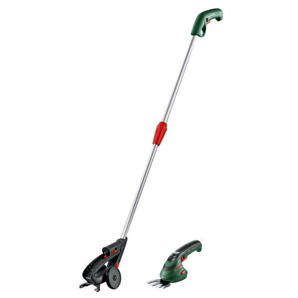 Ножиці акумуляторні Bosch ISIO 3 зі штангою : Li-Ion, акб 1.5 А/год, 3.6 В 0600833109 фото