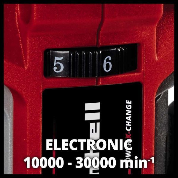 Потужний акумуляторний фрезер безщітковий Einhell TP-RO 18 Li BL - Solo : 18V, 2,5 Ah, з АКБ+ зарядне (4350411, 4512097) 4350411, 4512097 фото