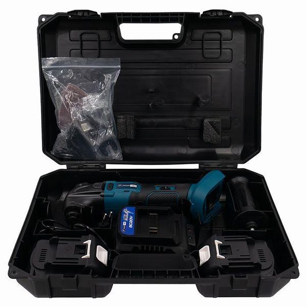 Аккумуляторный многофункциональный инструмент мультитул PROFI-TEC PCM420BL POWERLine: с АКБ 20V 2 шт-2.0Ah+ЗУ 006292 фото