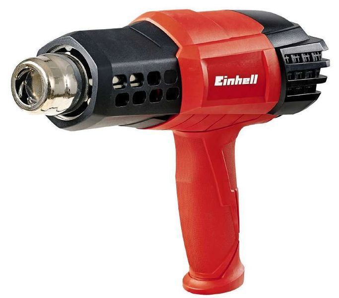 Потужний промисловий фен (будівельний фен) Einhell TE-HA 2000 E : 2000 Вт, 550&deg;С, потік повітря 500 л/хв, в кейсі (4520195) 4520195 фото
