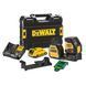 Профессиональный уровень лазерный линейный DeWALT DCE088D1G18 : с АКБ, 30м, 2 лучи зеленые DCE088D1G18 фото 1