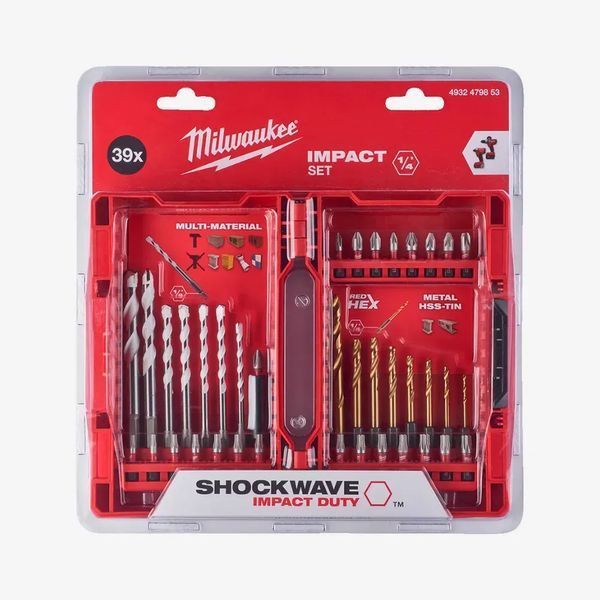 Набор бит и сверл MILWAUKEE 4932479854 (39шт.) 4932479854 фото