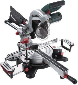 Ручная торцовочная пила с протяжкой по дереву Metabo KGS 216 M : круг 216 мм (619260000) 619260000 фото