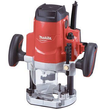 Електричний ручний столярний фрезер по дереву Makita M3600 : 1650 Вт, 12 цанга, 22000 об/хв електрофрезер M3600 фото