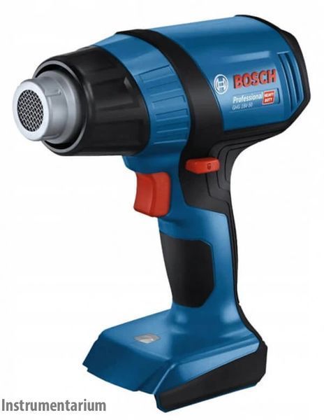 Профессиональный аккумуляторный технический фен Bosch Professional GHG 18V-50: без АКБ,2 насадки, 300&deg;С/500&deg;С 06012A6500 фото