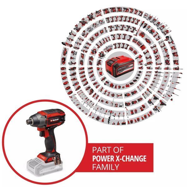 Мощная ударная отвертка Einhell TP-CI 18/220 Li BL-Solo : без АКБ, 220 Нм (4510085) 4510085 фото