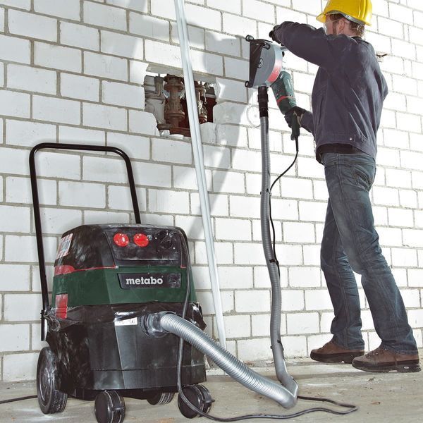 Профессиональный пылесос Metabo ASR 35 L ACP: 1400 Вт, 35 л, 248 мБар, 3660 л/мин, вес 16 кг 602057000 фото