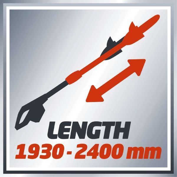 Качественный кусторез телескопический Einhell GC-HH 5047: 500 Вт, длина шины/ножа 58,5 см / 47 см 3403200 фото