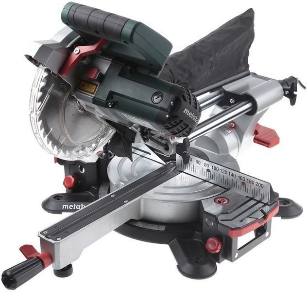Ручная торцовочная пила с протяжкой по дереву Metabo KGS 216 M : круг 216 мм (619260000) 619260000 фото