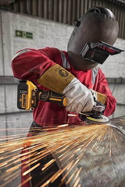 Шліфмашина кутова акумуляторна DEWALT DCG405N (18В/каркас) DCG405N фото