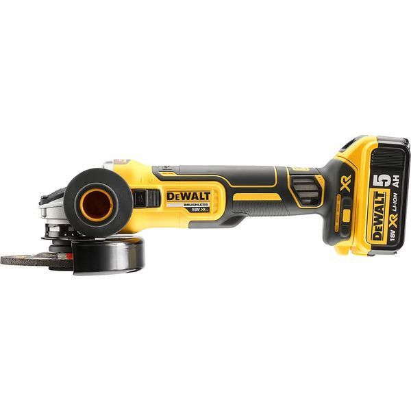 Шліфмашина кутова акумуляторна DEWALT DCG405N (18В/каркас) DCG405N фото