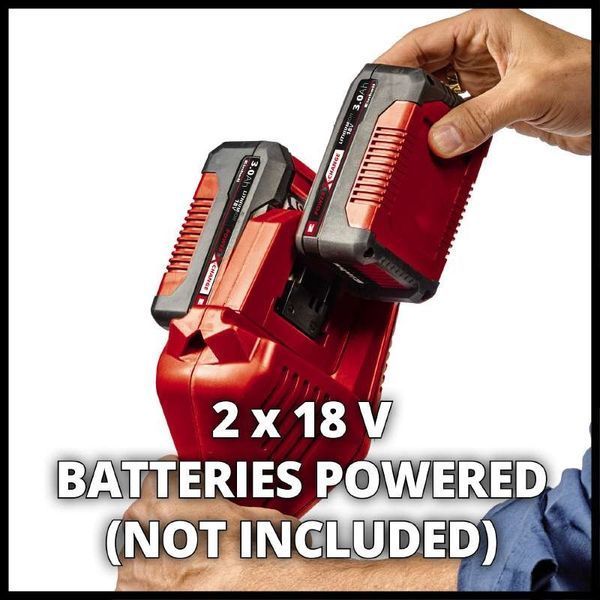 Професійний тример акумуляторний Einhell GE-CT 36/30 Li E - Solo : 2 шт.-18V 3,0 Ah і ЗП, х.х.9000 об/хв, скошування 30 см 3411300 4512098 фото