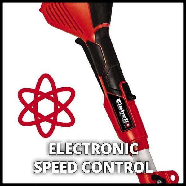 Професійний тример акумуляторний Einhell GE-CT 36/30 Li E - Solo : 2 шт.-18V 3,0 Ah і ЗП, х.х.9000 об/хв, скошування 30 см 3411300 4512098 фото