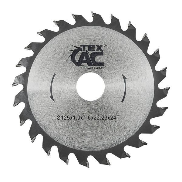 Мощная аккумуляторная дисковая циркулярная мини-пила Tex.AC TAOE-CS125M: без АКБ, 5000 об/мин, диск 125 мм TAOE-CS125M фото