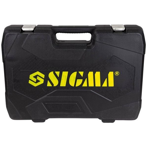Професійний універсальний набір ручного інструменту Sigma 171шт. посилений кейс, набір ключів для авто і дому 6003811 6003811 фото