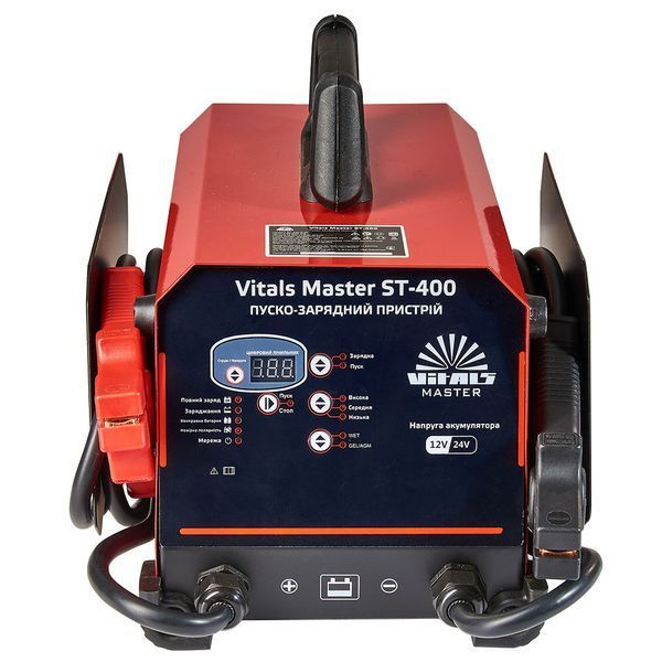 Пуско-зарядное устройство Vitals Master ST-400 (WET/STD, GEL/AGM), 12/24 В, 20/40А 162973 фото